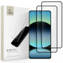 Tech-Protect Glass Fit+ gehard glas voor Xiaomi Redmi Note 14 4G / 5G / POCO M7 Pro 5G, zwart (2 st.)