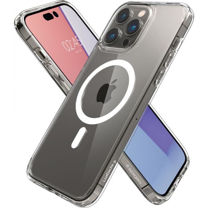 Spigen Ultra Hybrid Mag (ACS04969) MagSafe-hoesje voor Apple iPhone 14 Pro, wit