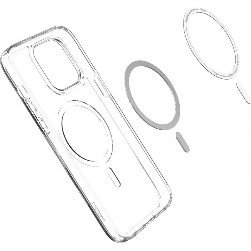 Spigen Ultra Hybrid Mag (ACS04969) MagSafe-hoesje voor Apple iPhone 14 Pro, wit