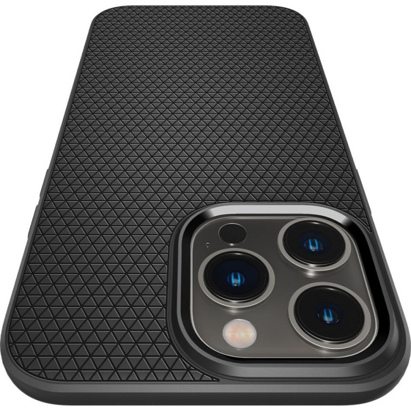 Spigen Liquid Air (ACS04957) hoesje voor Apple iPhone 14 Pro, mat zwart
