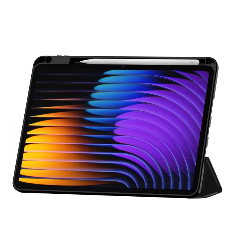 Tech-Protect SmartCase Pen-tabletcase voor Xiaomi Pad 8 / 8 Pro / 7 / 7 Pro, zwart