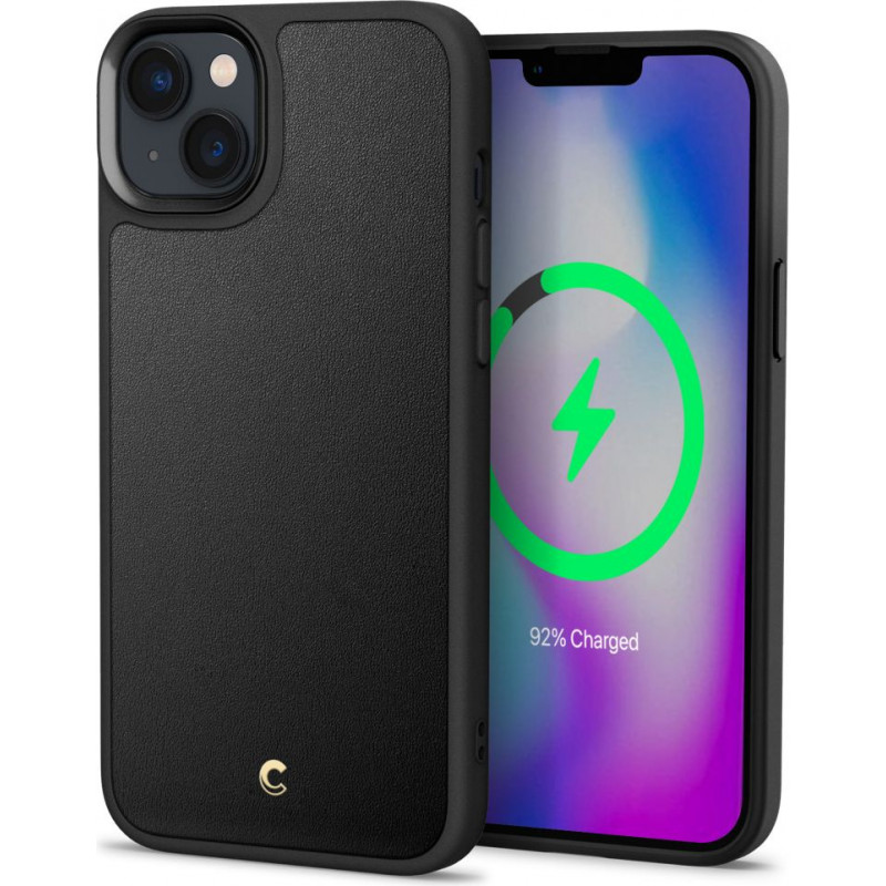 Spigen Cyrill Kajuk Mag (ACS04946) MagSafe-hoesje voor Apple iPhone 14 Plus / 15 Plus, zwart