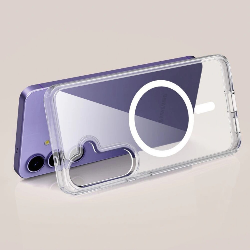 Tech-Protect FlexAir Hybrid MagSafe-hoesje voor Samsung Galaxy A56 5G, transparant