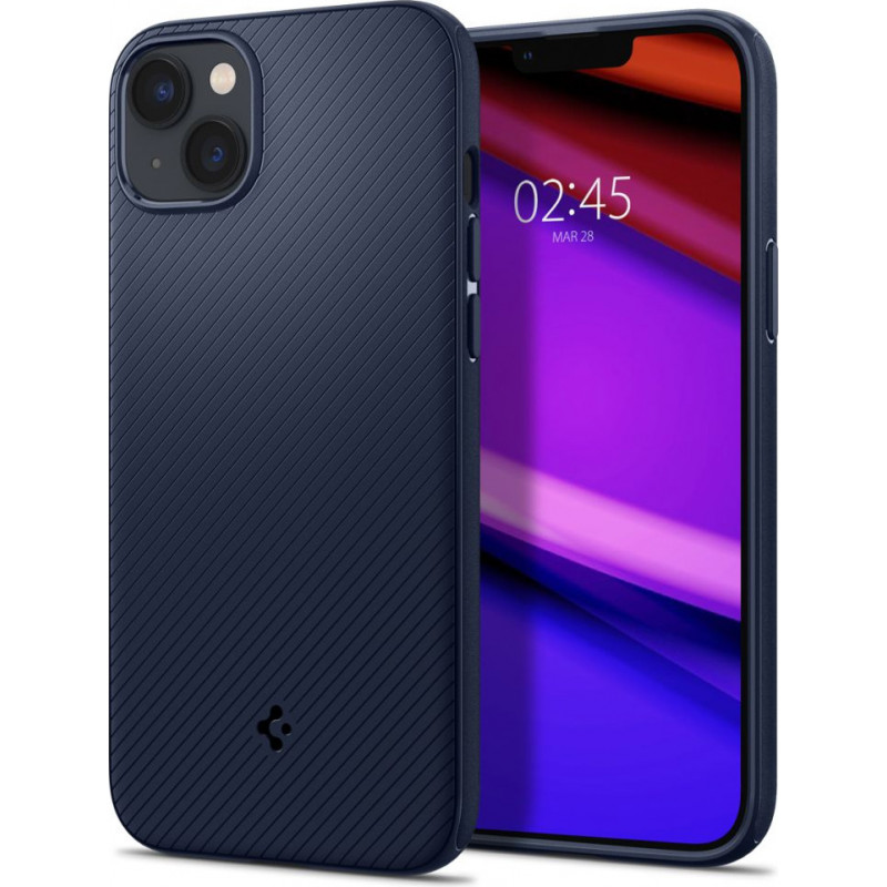 Spigen Mag Armor (ACS04919) hoesje voor Apple iPhone 14 Plus / 15 Plus, marineblauw