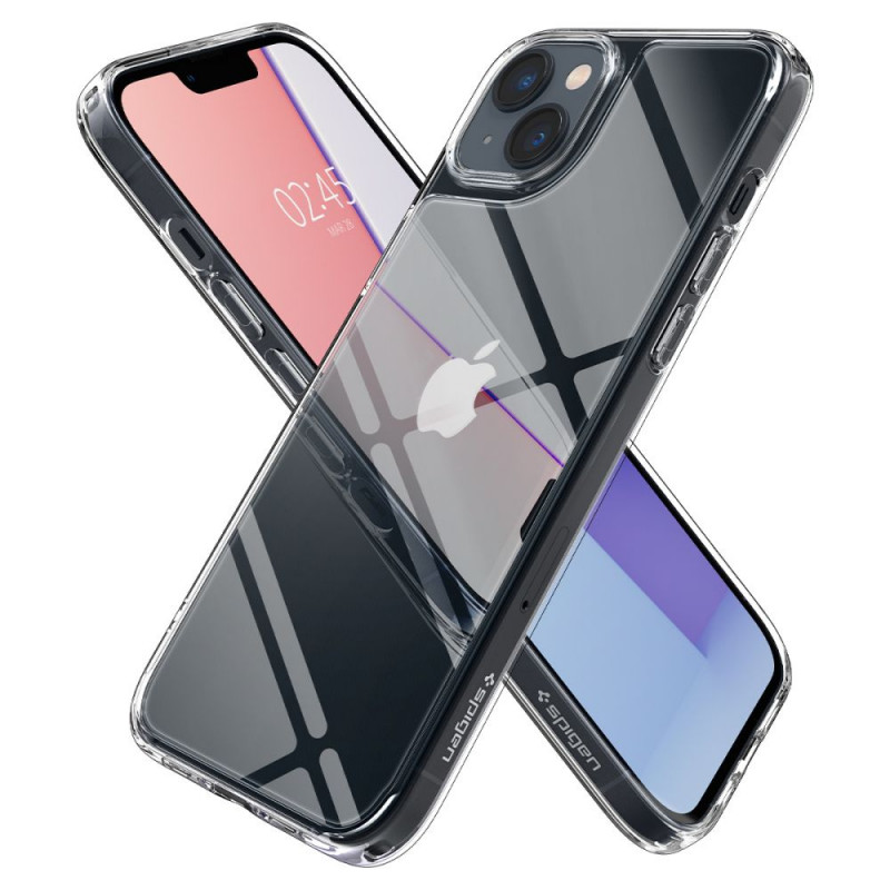 Spigen Quartz Hybrid (ACS04906) hoesje voor Apple iPhone 14 Plus / 15 Plus, kristalhelder