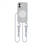 Tech-Protect MagNecklace 26328-0 MagSafe-hoesje voor Apple iPhone 16, grijs
