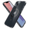 Spigen Ultra Hybrid Mag (ACS04904) MagSafe-hoesje voor Apple iPhone 14 Plus / 15 Plus, Carbon Fiber