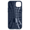 Spigen Liquid Air Apple iPhone 14 Plus / 15 Plus Case, marineblauw