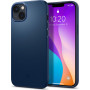 Spigen Thin Fit Apple iPhone 14 Plus / 15 Plus hoesje, marineblauw