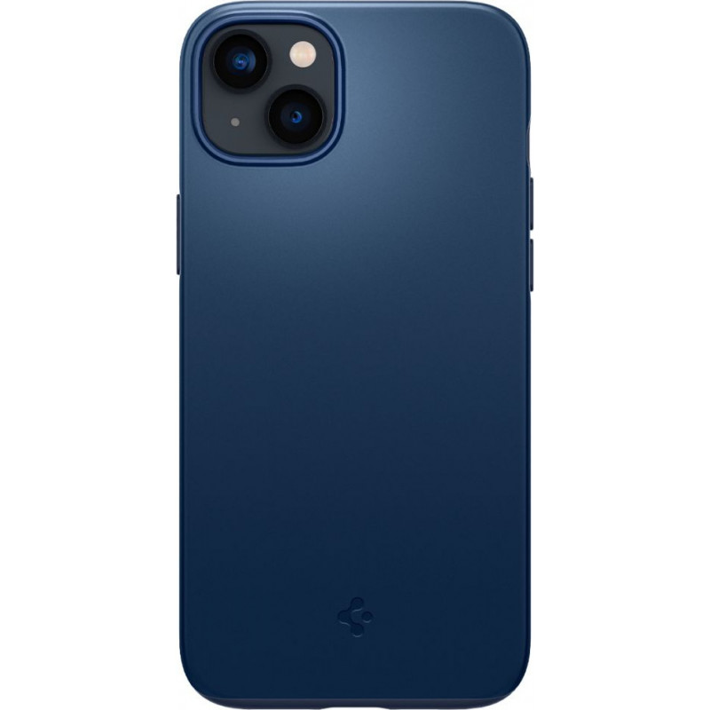 Spigen Thin Fit Apple iPhone 14 Plus / 15 Plus hoesje, marineblauw