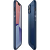 Spigen Thin Fit Apple iPhone 14 Plus / 15 Plus hoesje, marineblauw