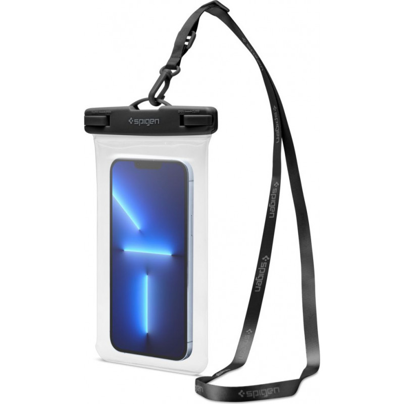 Spigen A601 Aqua Shield universele waterdichte hoes, kristalhelder