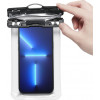 Spigen A601 Aqua Shield universele waterdichte hoes, kristalhelder