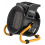 Neo Tools 90-062 elektrische ruimteverwarmer, Ceramic PTC, 2000 W, zwart