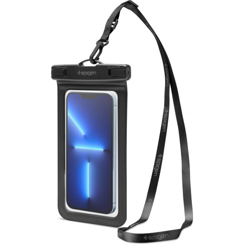 Spigen A601 Aqua Shield universele waterdichte hoes (2 stuks), zwart
