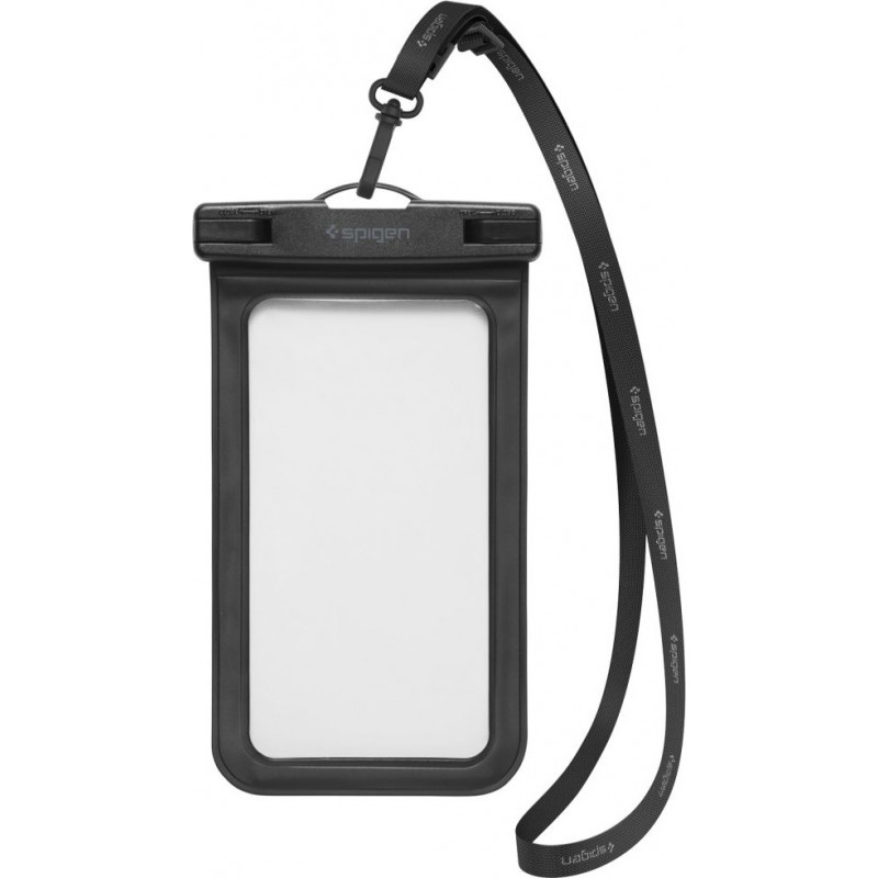 Spigen A601 Aqua Shield universele waterdichte hoes (2 stuks), zwart