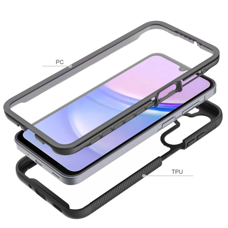 Tech-Protect Defense360 hoesje voor Samsung Galaxy A16 / A17 / A18 / A26 4G / 5G, zwart