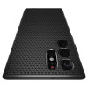 Spigen Liquid Air Samsung Galaxy S22 Ultra-hoesje, mat zwart