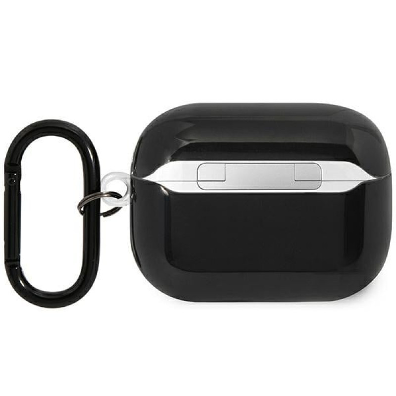 BMW BMAP222SOTK Tricolor Stripes hoesje voor Apple AirPods Pro 2e gen, zwart