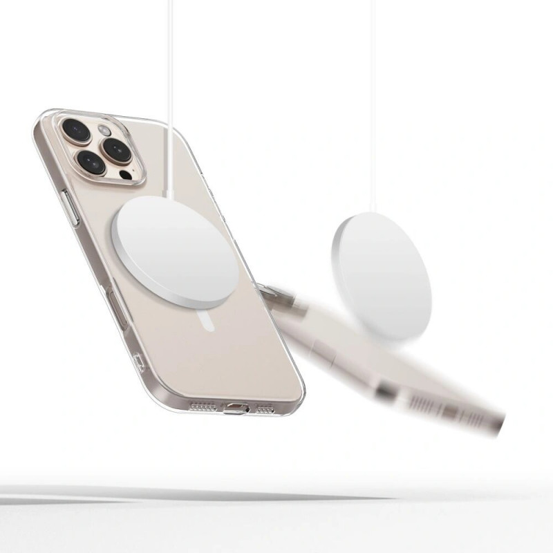 Tech-Protect Flexair MagSafe-hoesje voor Apple iPhone 16 Pro Max, transparant