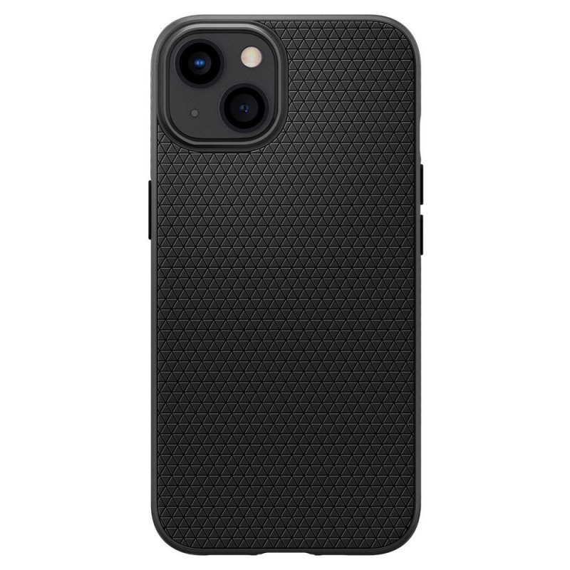 Spigen Liquid Air Apple iPhone 13 hoesje, mat zwart