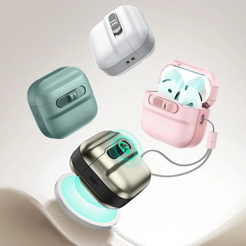 ESR Pulse HaloLock MagSafe-hoesje voor Apple AirPods 4, zwart