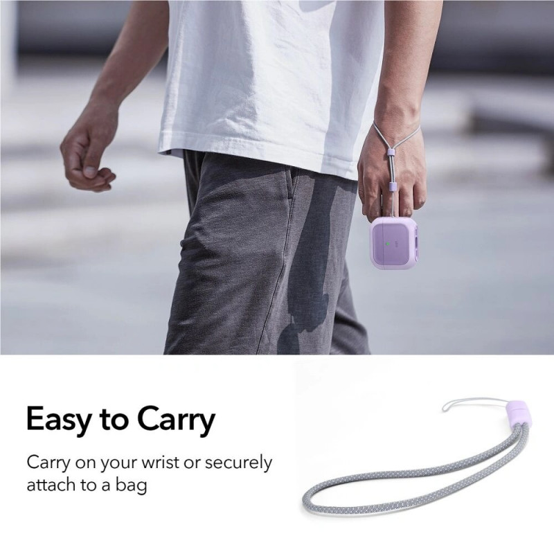 ESR Orbit HaloLock MagSafe-hoesje voor Apple AirPods 4, paars