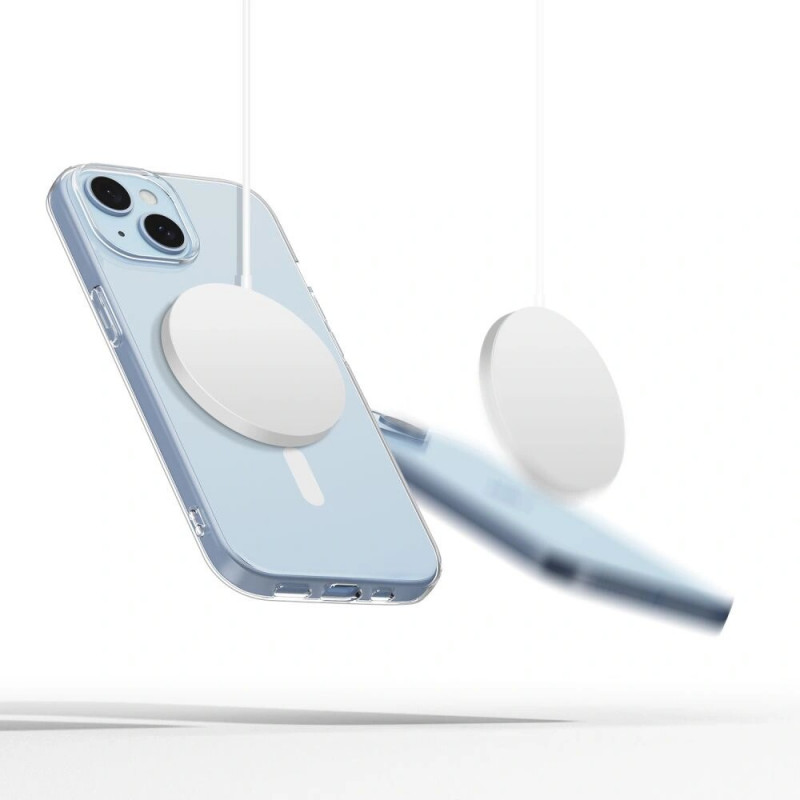 Tech-Protect FlexAir MagSafe THP3578 hoesje voor Apple iPhone 15, transparant