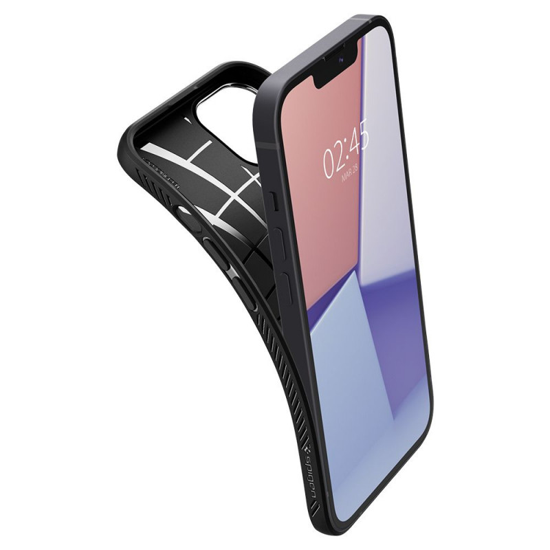 Spigen Liquid Air Apple iPhone 13 mini-hoesje, mat zwart