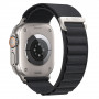 Tech-Protect Nylon Pro Apple Watch 8 / 9 / 10 / 11 / 12 / SE / Ultra 44/45/46/49 mm horlogeband, zwart