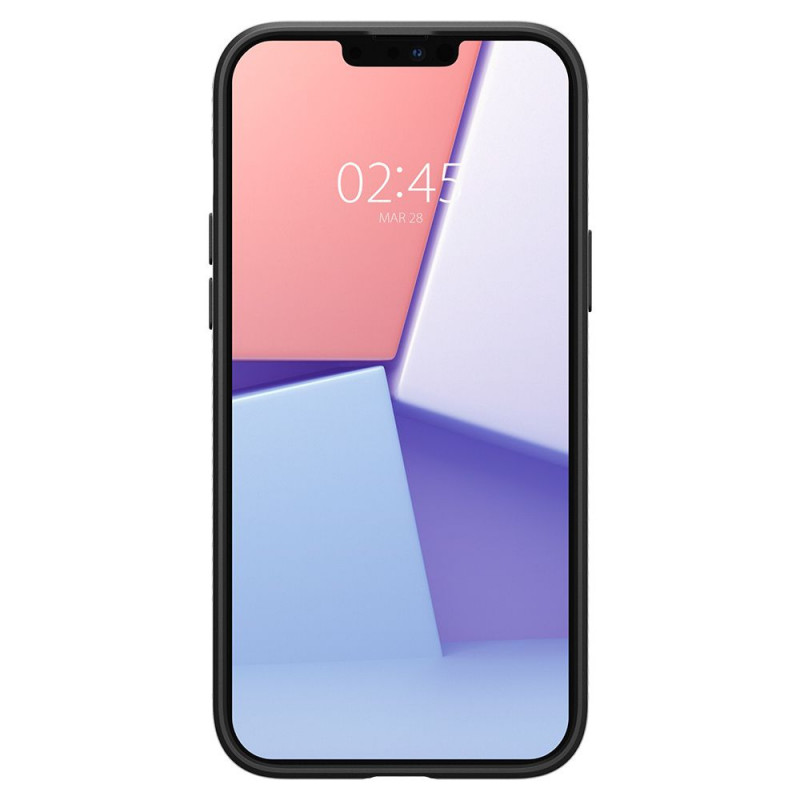 Spigen Liquid Air Apple iPhone 13 Pro-hoesje, mat zwart