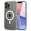 Spigen Ultra Hybrid Mag MagSafe Apple iPhone 13 Pro Max hoesje, wit