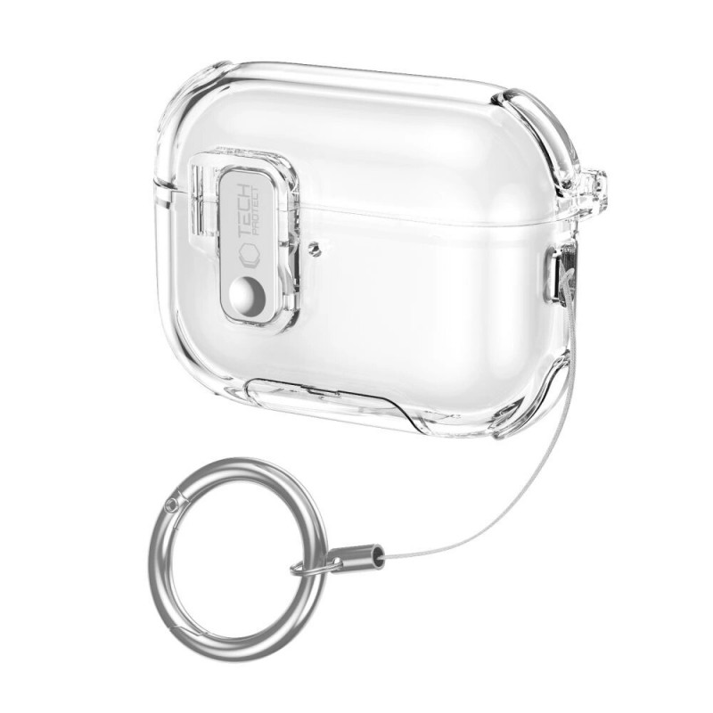 Tech-Protect Bounce Pro Apple AirPods Pro 3-oplaadcasehoes, transparant