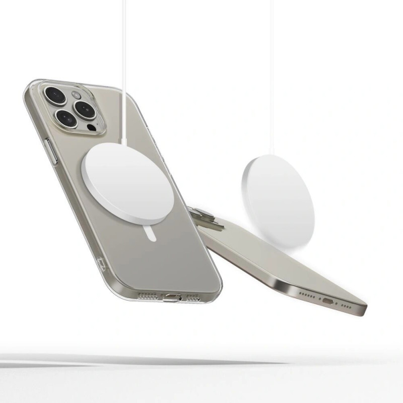 Tech-Protect FlexAir MagSafe THP3579 hoesje voor Apple iPhone 15 Pro, transparant