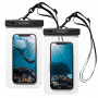 Spigen A601 universele waterdichte hoes (2 stuks), kristalhelder