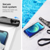 Spigen A601 universele waterdichte hoes (2 stuks), kristalhelder