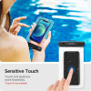 Spigen A601 universele waterdichte hoes (2 stuks), kristalhelder
