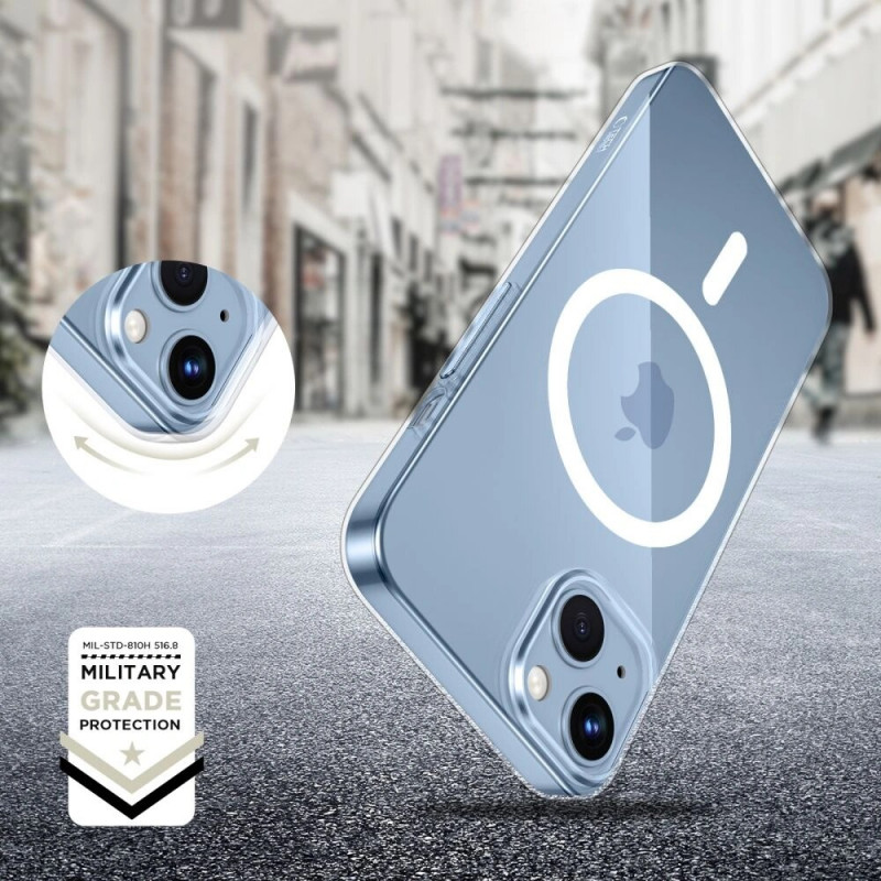 Tech-Protect FlexAir MagSafe-hoesje voor Apple iPhone 13 / 14, transparant