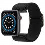 Spigen Fit Lite Band voor Apple Watch 4/5/6/7/SE/8/9/Ultra 44/45/49 mm, zwart