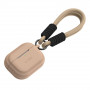 Tech-Protect silicone touwtje hoesje voor Apple AirPods Pro 1 / 2, Cafe Latte