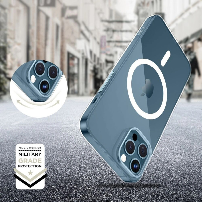 Tech-Protect FlexAir MagSafe-hoesje voor Apple iPhone 12 / 12 Pro, transparant