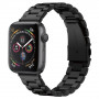 Spigen Modern Fit Band voor Apple Watch 4/5/6/7/SE/8/9/Ultra 44/45/49 mm, roestvrij staal, zwart