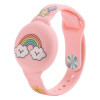 Tech-Protect Smooth Band voor kinderen polsband voor Apple AirTag 1 / 2, kleurrijk (2 stuks)