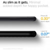 Spigen Liquid Air-hoesje voor Apple iPhone SE 2022 / SE 2020 / 8 / 7, zwart