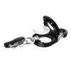 Tech-Protect Slidelock Carabiner-sleutelhangerhoesje voor Apple AirTag 1/2, zwart