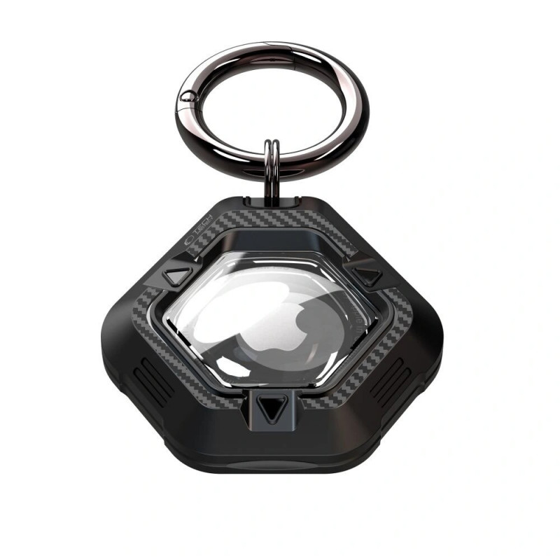 Tech-Protect Defense-hoesje voor Apple AirTag 1/2, zwart