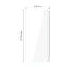 Tech-Protect Easy Set+ gehard glas voor Samsung Galaxy A57 5G, transparant (2+1 st.)