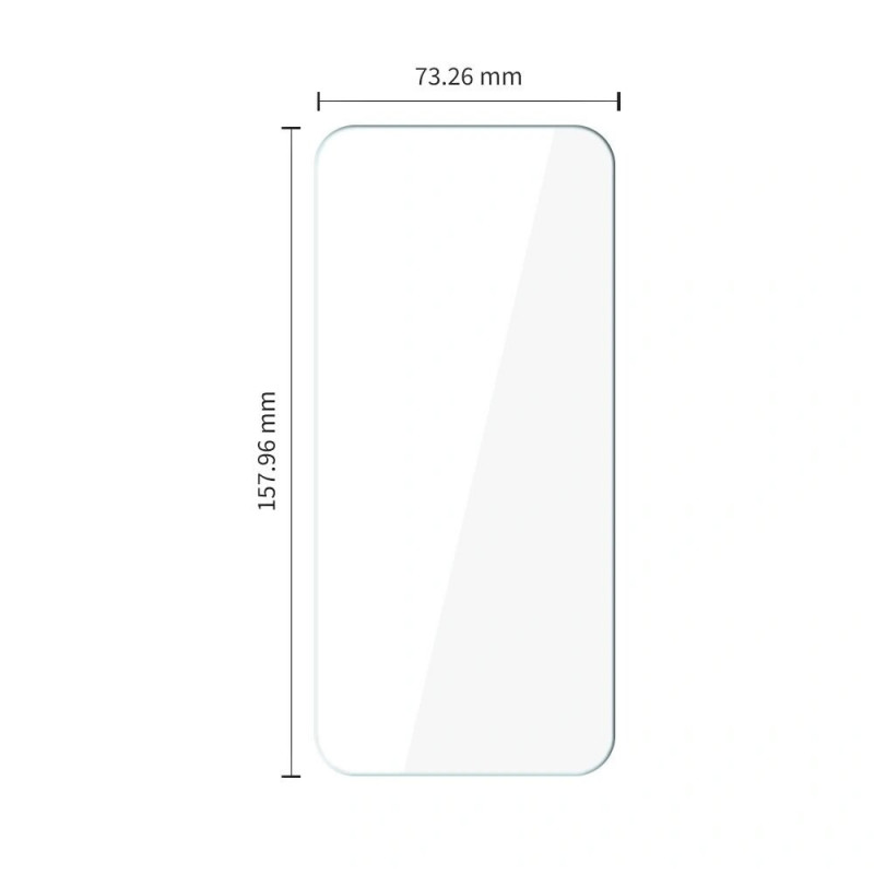 Tech-Protect Easy Set+ gehard glas voor Samsung Galaxy A57 5G, transparant (2+1 st.)