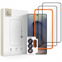 Tech-Protect Easy Set+ gehard glas voor Samsung Galaxy S26 Ultra, zwart (3 st.)