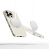Tech-Protect Silicone Pure MagSafe-hoesje voor Apple iPhone 16 Pro, Cosmic Latte